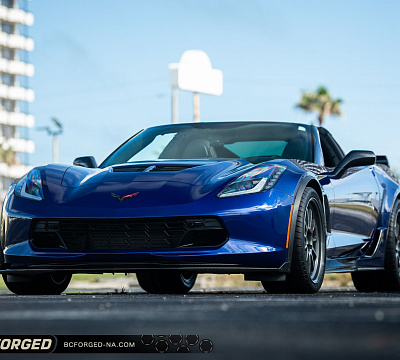 Фото дисков BC Forged TD01 на Chevrolet Corvette C7