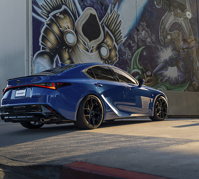 Фото дисков Vossen HF-5 на Lexus IS III