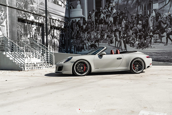 Фото дисков Anrky S3-X3 Черный сатин на Porsche 911 VII