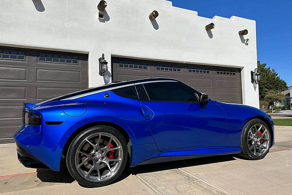 Фото дисков HRE 521M Глянцевый тонированный лак на Nissan Z
