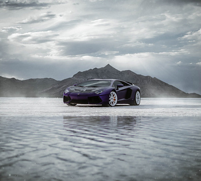 Фото дисков Brixton Forged PF10 на Lamborghini Aventador