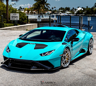 Фото дисков Anrky AN36 на Lamborghini Huracan
