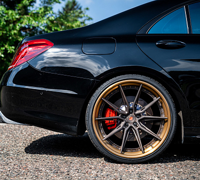 Фото дисков Vossen EVO-2R (3-Piece) на Mercedes-Benz S-Class (W222, C217)