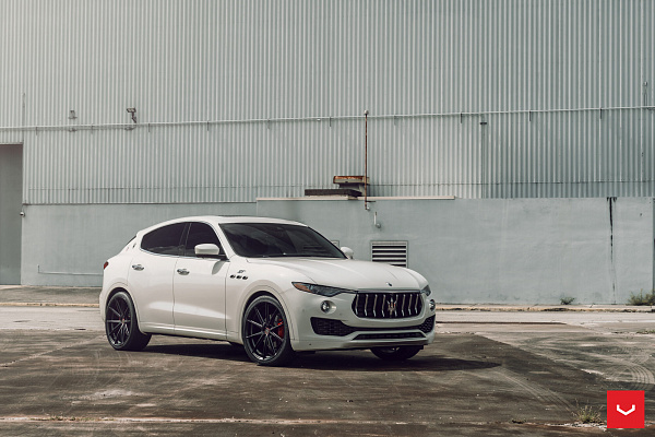Фото дисков Vossen HFX-2 (5-Lug) Черный сатин на Maserati Levante