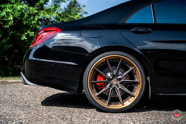 Фото дисков Vossen EVO-2R (3-Piece) Глянцевая медь на Mercedes-Benz S-Class (W222, C217)
