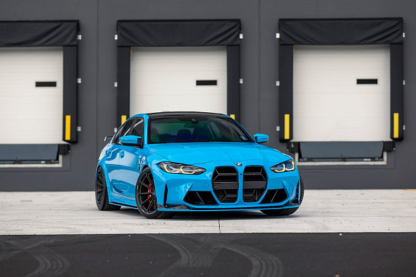 Фото дисков Brixton Forged R11-RS Сатиновый темный лак на BMW 3/M3 (G2x/G80)