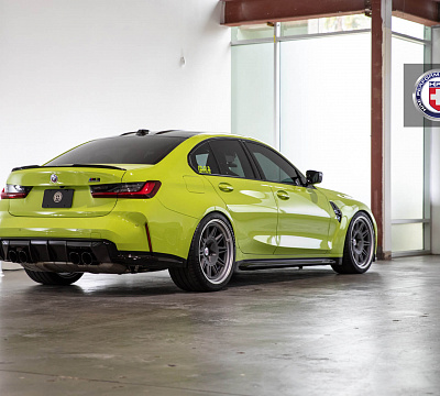 Фото дисков HRE 528 на BMW 3/M3 (G2x/G80)