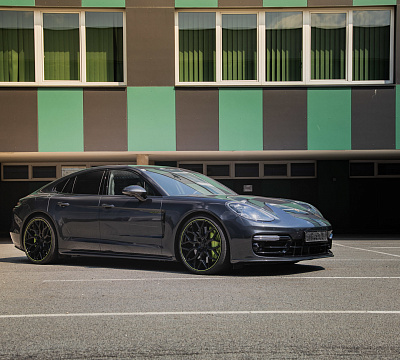 Фото дисков Vossen HF-2 на Porsche Panamera II