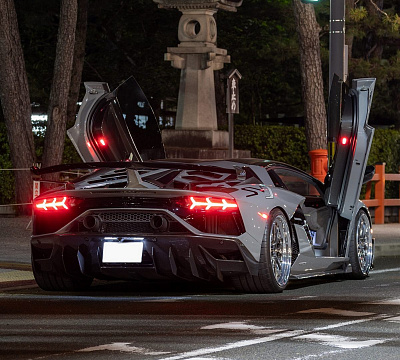 Фото дисков Anrky RS1 на Lamborghini Aventador