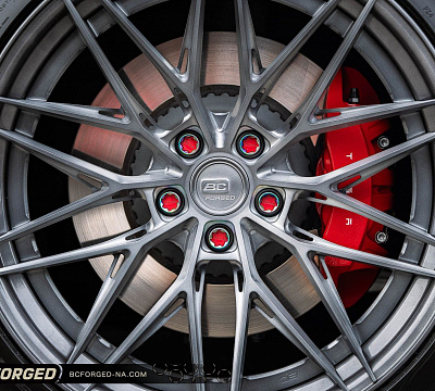 Фото дисков BC Forged HCA675 на Tesla Model 3