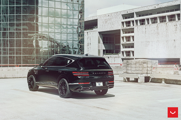 Фото дисков Vossen HF-1 Черный глянец на Genesis GV80