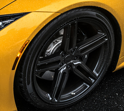 Фото дисков Vossen HF-1 на Lexus LC 500