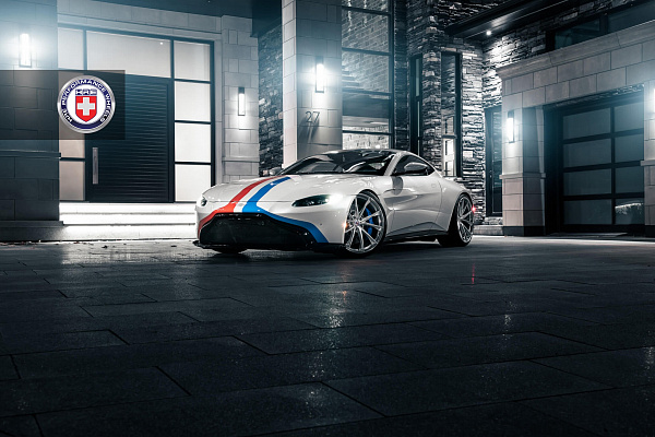 Фото дисков HRE P204 Глянцевый лак на Aston Martin Vantage 4