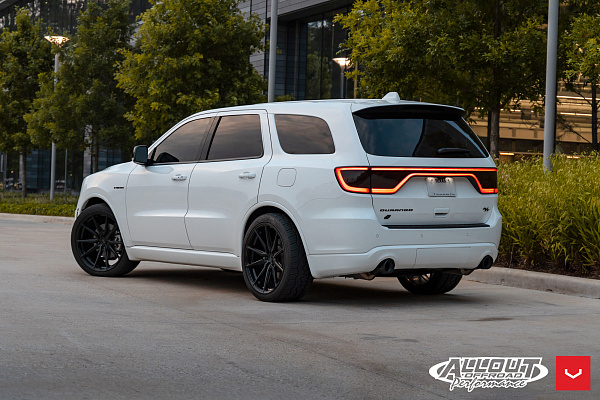 Фото дисков Vossen HF-3 Черный сатин на Dodge Durango III