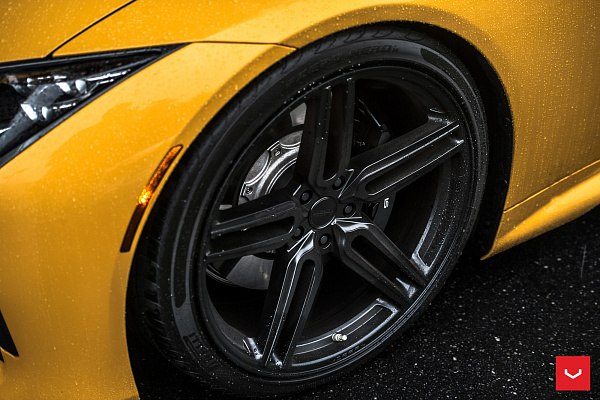 Фото дисков Vossen HF-1 Сатиновый графит на Lexus LC 500