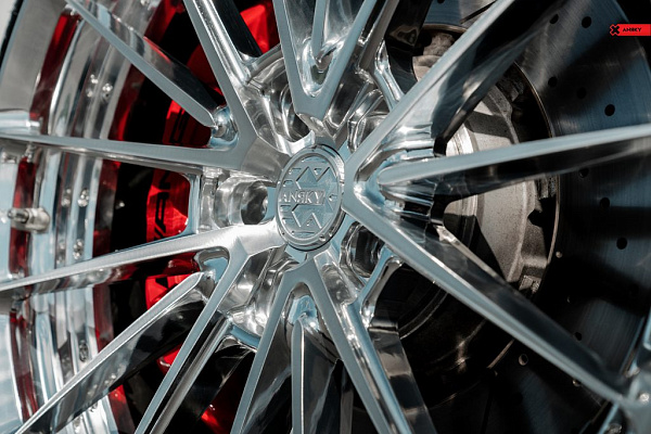 Фото дисков Anrky AN29 Полированный лак на Mercedes-Benz S-Class (W222, C217)