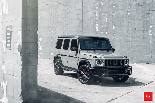 Фото дисков Vossen HF-5 Сатиновый графит на Mercedes-Benz G-Class III