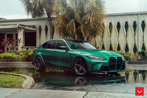 Фото дисков Vossen HF-1 Сатиновый графит на BMW 3/M3 (G2x/G80)