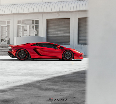 Фото дисков Anrky S3-X5 на Lamborghini Aventador
