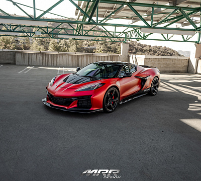 Фото дисков MRR F23 на Chevrolet Corvette C8