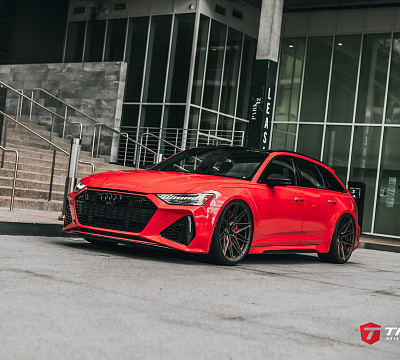 Фото дисков Vossen EVO-5R на Audi A/RS 6 (C8)
