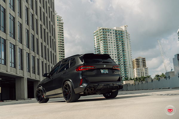 Фото дисков Vossen EVO-4 Черный глянец на BMW X5/X5 M (G05/G18/F95)