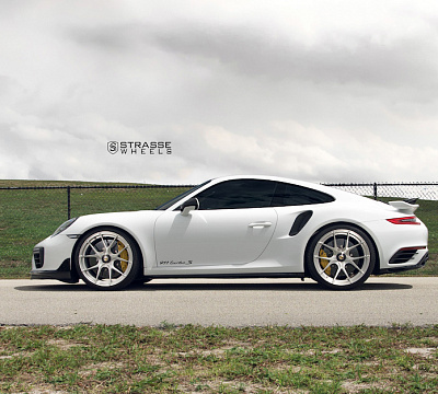 Фото дисков Strasse Wheels SM5R Deep Concave Monoblock на Porsche 911 VII