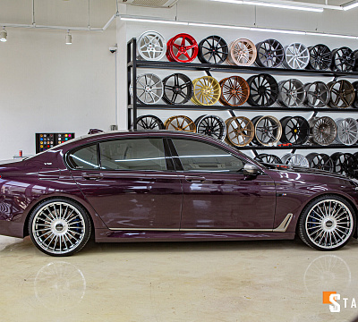 Фото дисков Vossen HF-8 на BMW 7 (G11/G12)