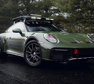 Фото дисков HRE RC103 на Porsche 911 VIII