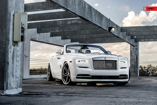 Фото дисков Anrky AN35 Алмазная проточка на Rolls-Royce Wraith
