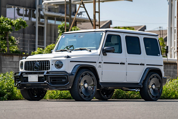 Фото дисков HRE L108M Черный глянец на Mercedes-Benz G-Class III