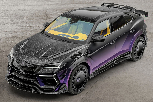 Фото дисков Mansory FD.15 Черный глянец на Lamborghini Urus