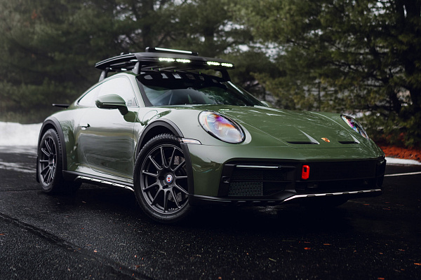 Фото дисков HRE RC103 Сатиновый графит на Porsche 911 VIII