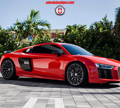 Фото дисков HRE P200 на Audi R8 (4S)