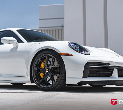 Фото дисков Vossen S21-01 на Porsche 911 VIII