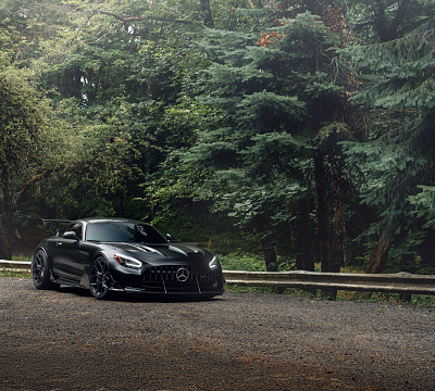 Фото дисков Vossen EVO-3R на Mercedes-Benz AMG GT I