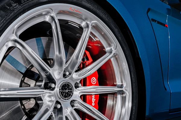 Фото дисков Brixton Forged R11-RS Глянцевый лак на Ford Mustang VI