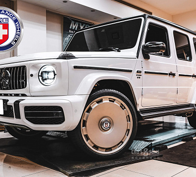 Фото дисков HRE L108M на Mercedes-Benz G-Class III