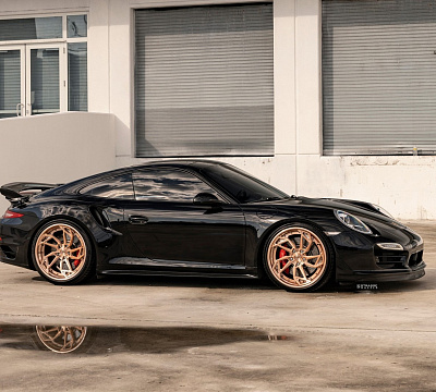 Фото дисков Strasse Wheels SB1 Deep Concave FS на Porsche 911 VII