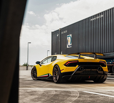 Фото дисков Anrky AN36 на Lamborghini Huracan