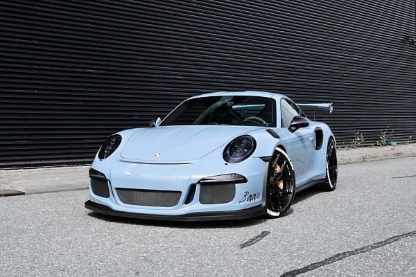 Фото дисков Brixton Forged CM5-R Черный глянец на Porsche 911 VII