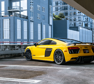 Фото дисков Vossen HF-7 на Audi R8 (4S)