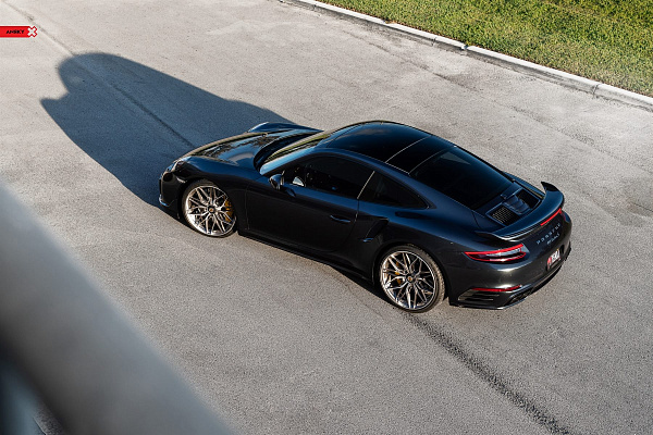 Фото дисков Anrky S1-X1 Глянцевый тонированный лак на Porsche 911 VII