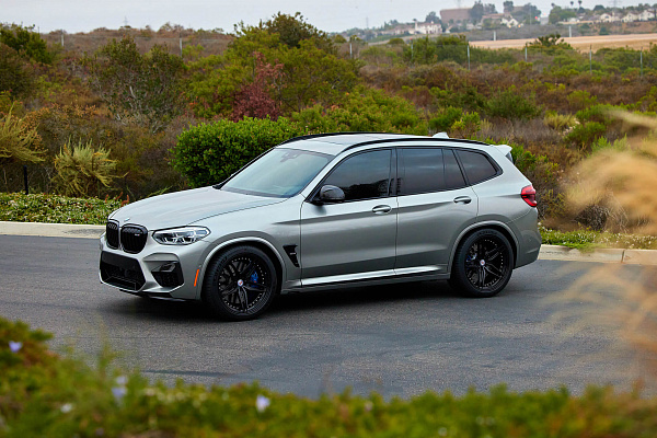 Фото дисков HRE S107SC Черный сатин на BMW X3/X3 M (G01/F97)