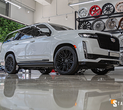 Фото дисков Vossen HF6-5 на Cadillac Escalade V