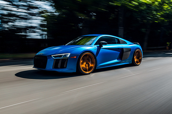 Фото дисков Vossen S21-01 Глянцевая медь на Audi R8 (4S)