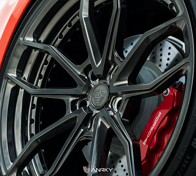 Фото дисков Anrky AN21 на Porsche 911 VIII