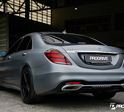 Фото дисков Vossen M-X5 (3-Piece) на Mercedes-Benz S-Class (W222, C217)