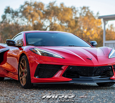 Фото дисков MRR F10 на Chevrolet Corvette C8