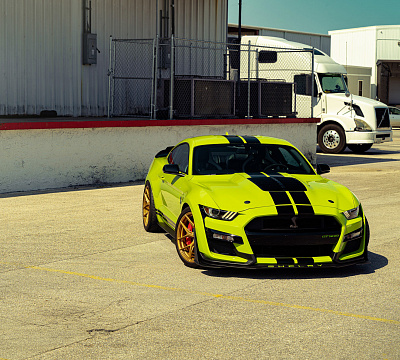 Фото дисков Vossen S21-01 на Ford Mustang VI